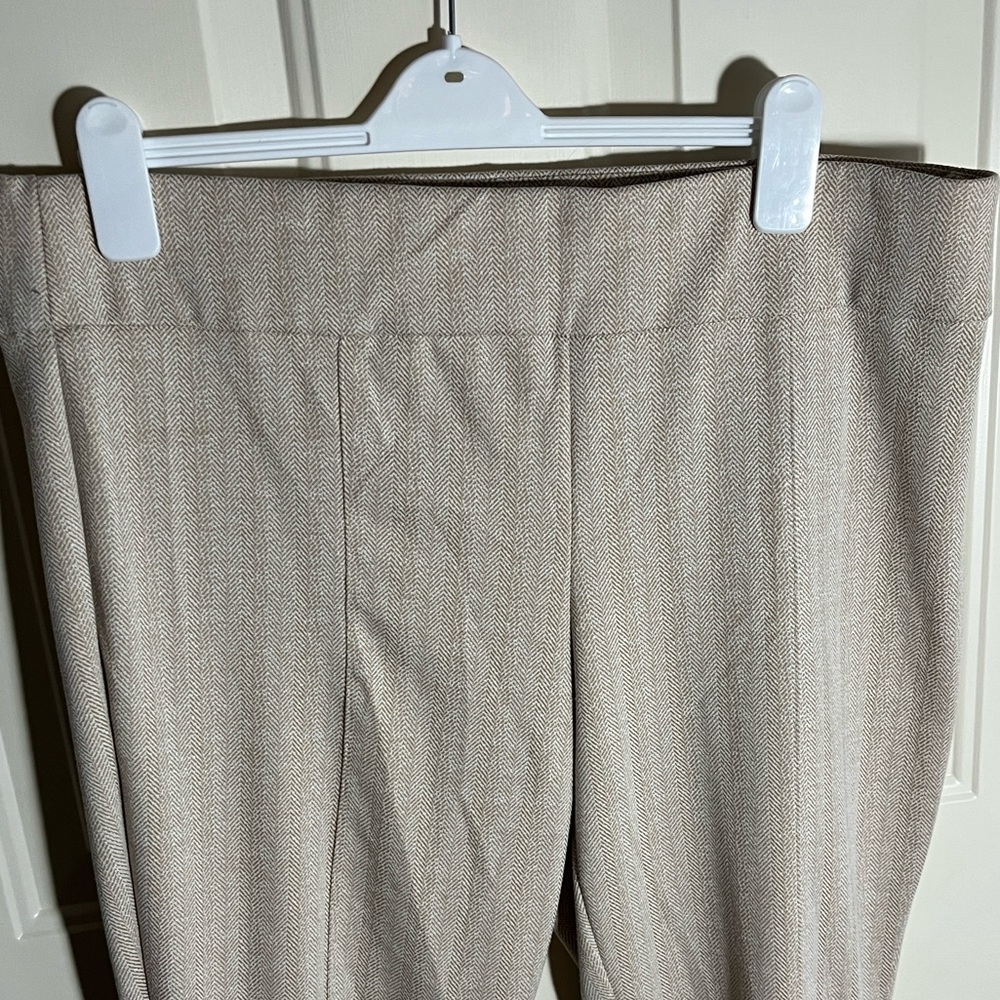 Anne Klein Herringbone Patterned Knit Paints Xl T… - image 5